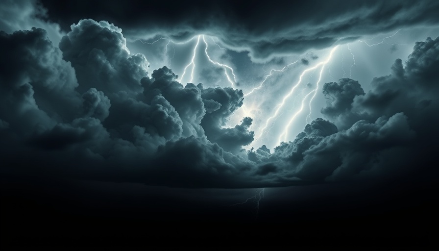 Satan's power will be broken by piercing light in a dark sky.