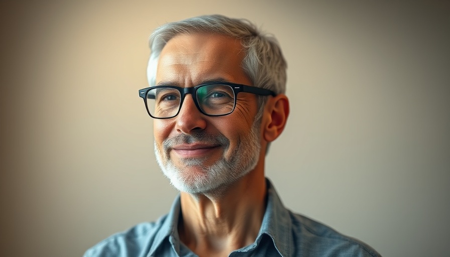 Confident man after CoolSculpting and CoolTone treatment.