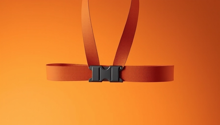 Sleek modern seatbelt design showcasing Volvo Smart Seatbelt Technology.