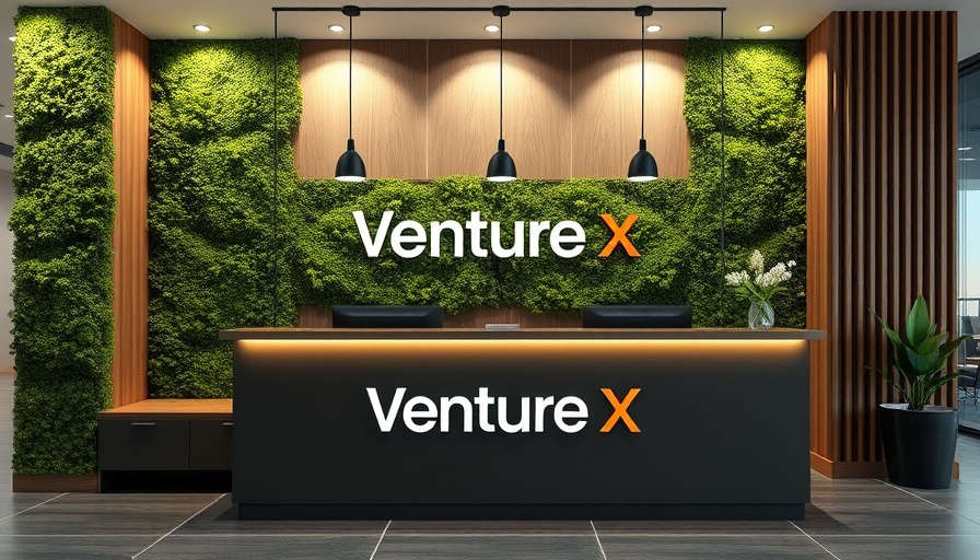Venture X Boca Raton coworking space reception area