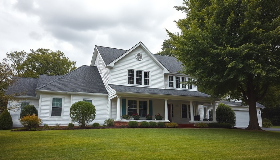 Charming suburban white house perfect for Estate Sale Companies in Lubbock, TX.