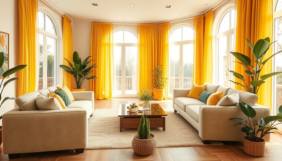 Easy decorating trick to cool your home with bright and cozy living room setup.