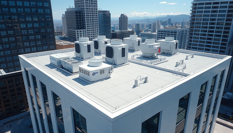 Cooling upgrades for commercial properties with advanced HVAC units.