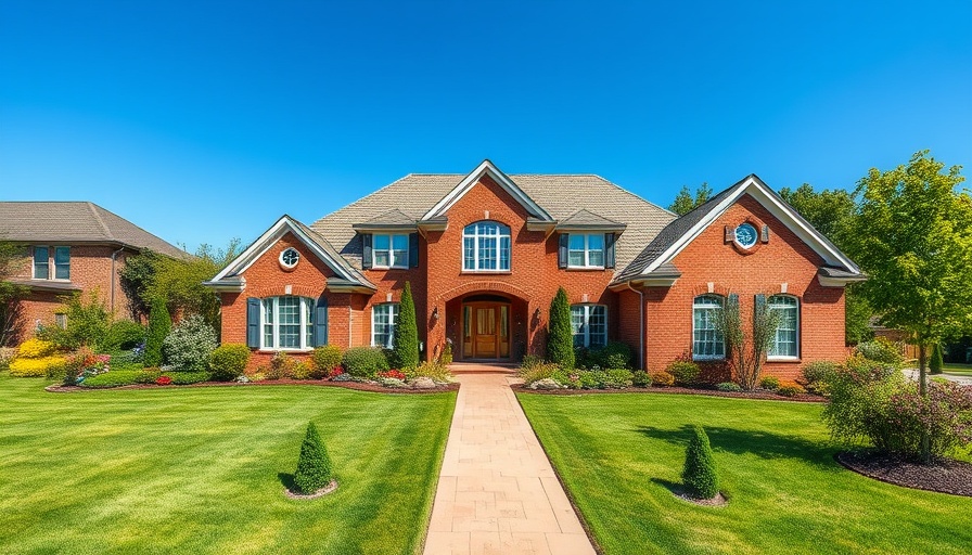 Modern home showcasing advantages to building your new home.