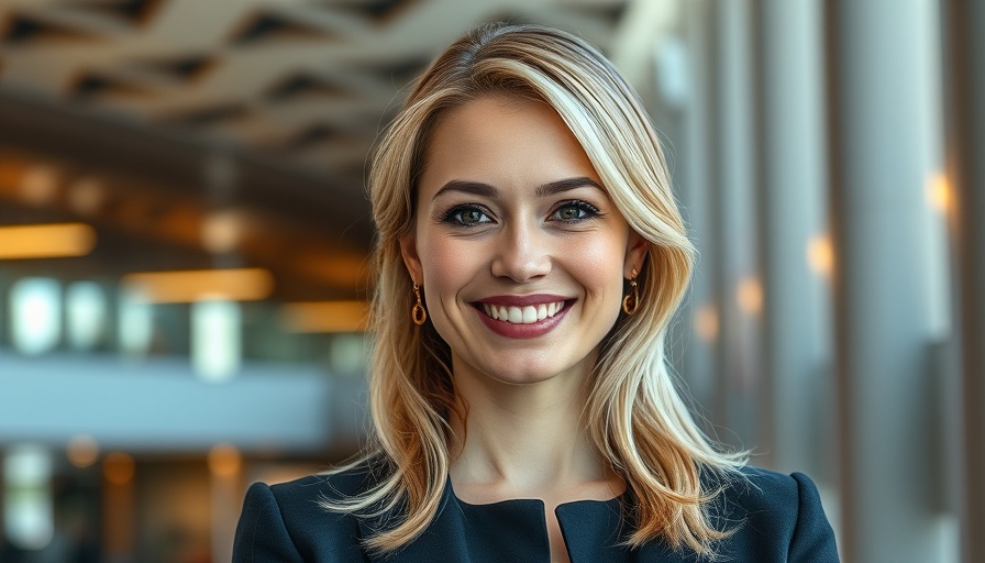 Smiling woman in professional attire, CENTURY 21 30 Under 30 recognition.