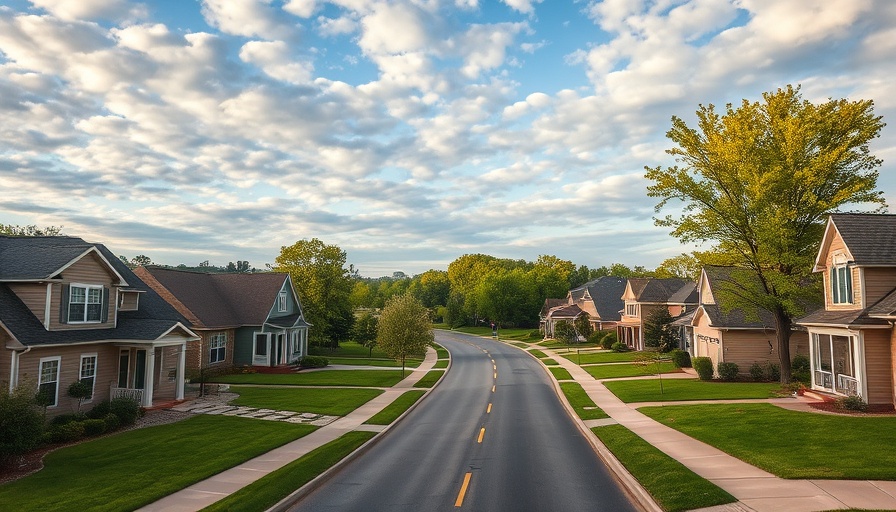 Albany Schools and Home Values in a suburban neighborhood with well-kept homes.