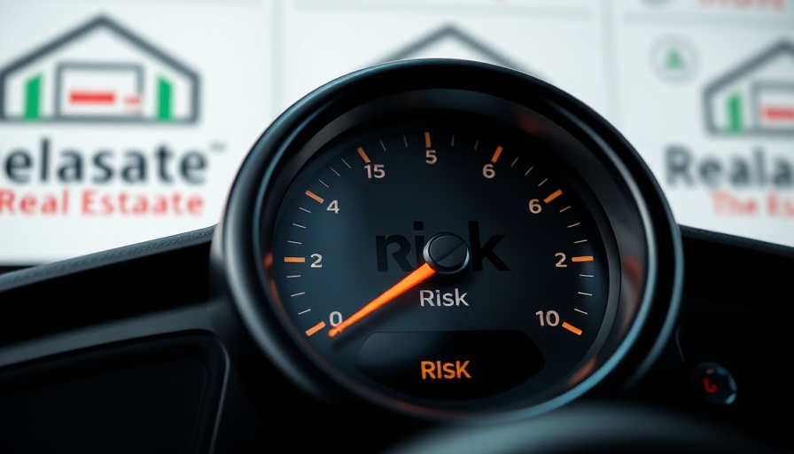 Close-up of risk dial highlighting risks of buying a non-warrantable condo.