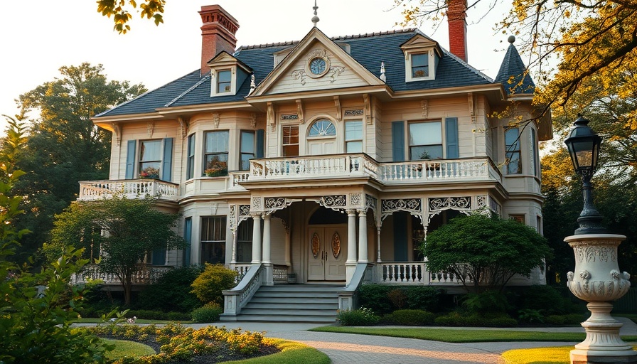 Luxury homes Brighton: Victorian-style house with garden.