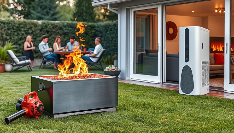 Prime Day alternatives: fire pit, leaf blower, air purifier.