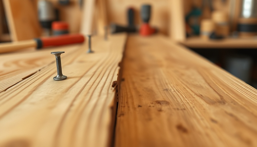 Building a mold for concrete countertops with wooden planks.