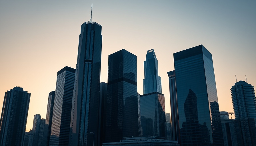 Modern skyscrapers symbolize thorough research for smart buyers checking real estate deals.