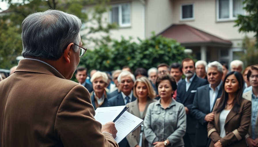 Auction crowd at Sydney event amid housing market freeze.
