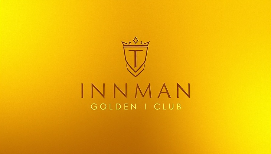 Farralone Estate Award Winning Campaign - Inman Golden I Club logo on gold background.