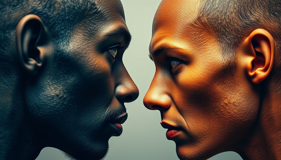 Understanding Defensive Parts through artistic dual-tone faces