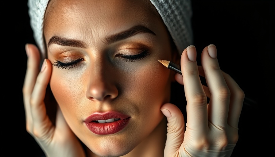 Aesthetic practitioner applying treatment in a course setting.