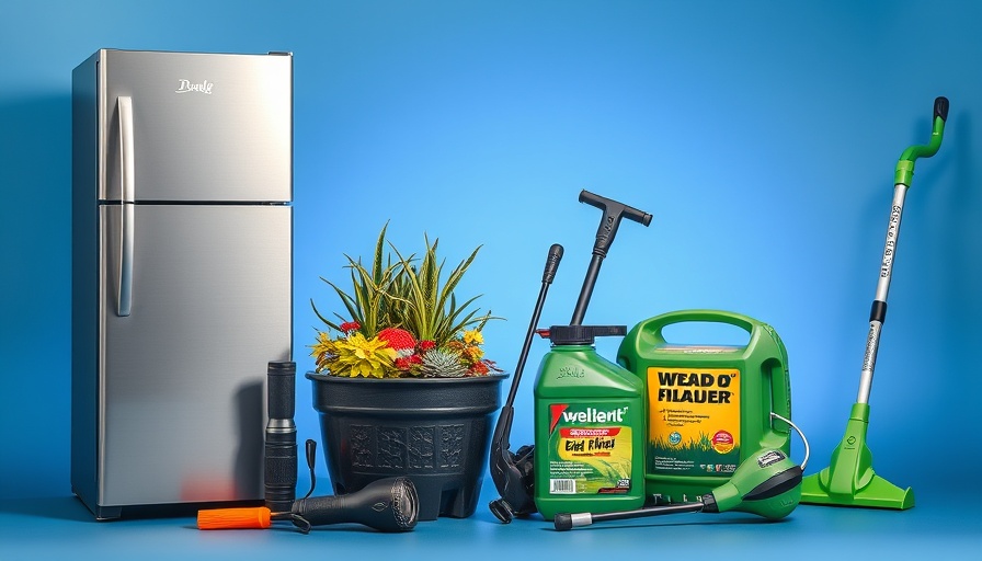 Early Labor Day Sales Tools and Deals: assorted tools and appliances.