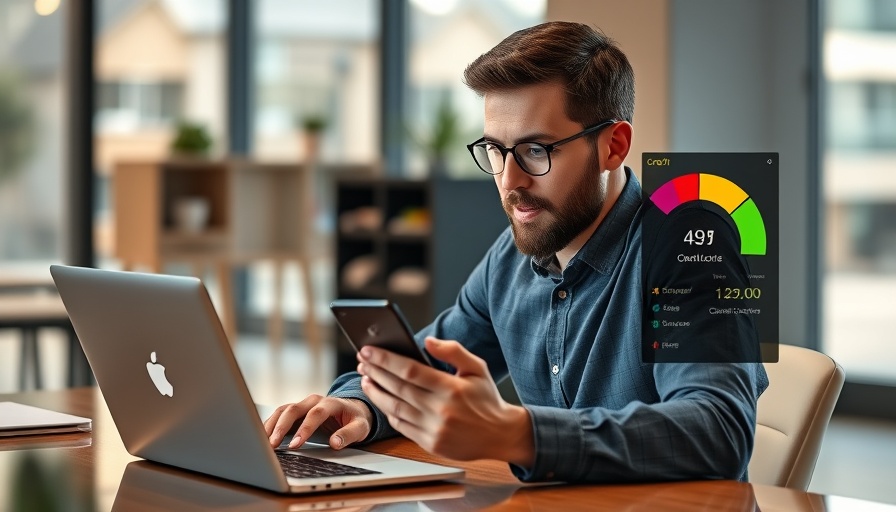 Checking phone with credit score gauge, one credit score mortgage lenders.