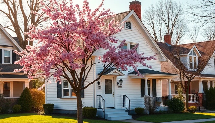 Charming Denver house in spring, best time to sell a house in Denver.