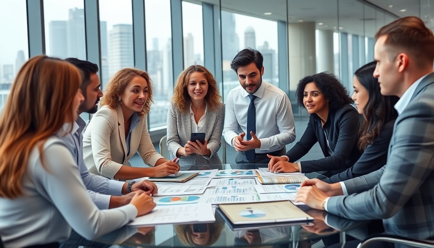 Second Horizon Capital Retail Acquisition team in modern office meeting.