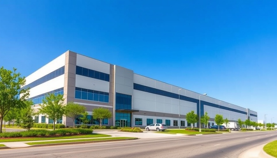 Modern industrial property for sale in Placentia under bright daylight.