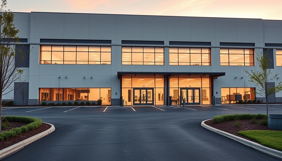 Spacious modern warehouse for industrial property sale in Fullerton CA.