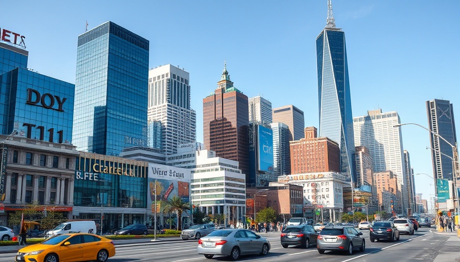 Q1 2025 Commercial Real Estate Scorecard vibrant cityscape.