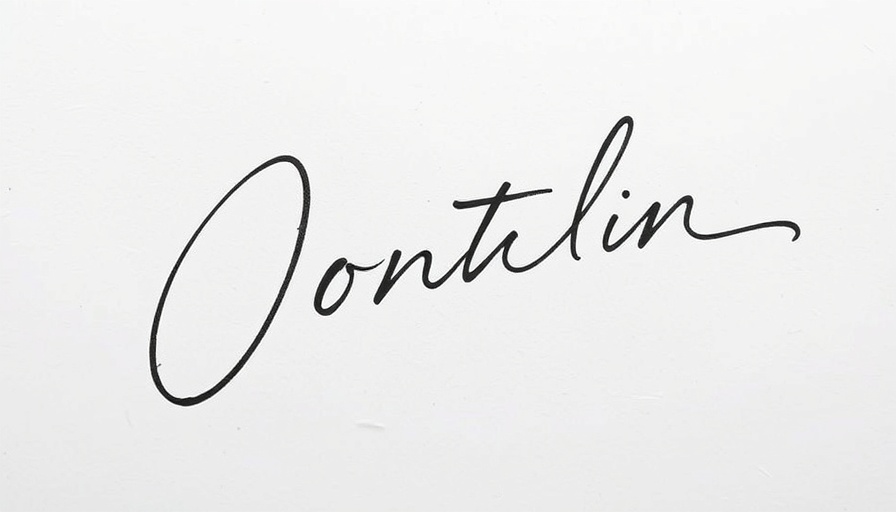Elegant script signature in classic ink style.