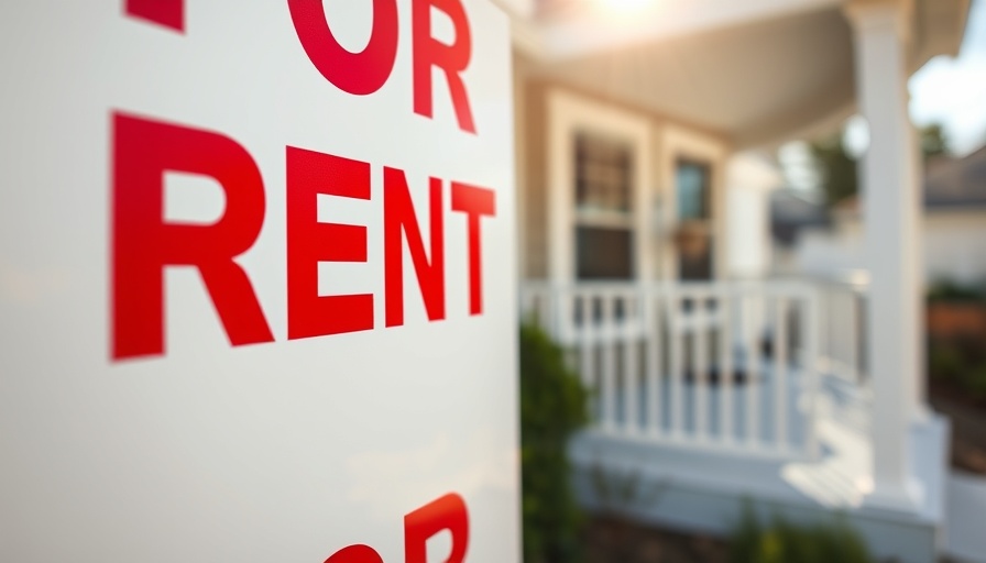For Rent sign representing housing crisis, focus on rental costs.