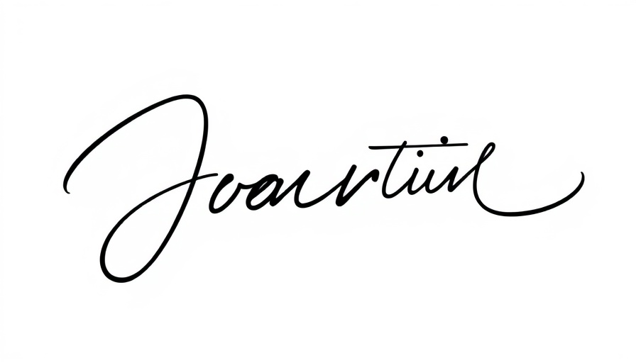 Stylized cursive signature for Hampton RFQ Progress Update.