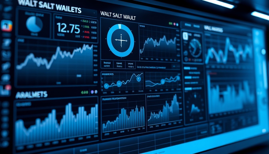 Futuristic interface analyzing WALT SALT WAULT metrics.