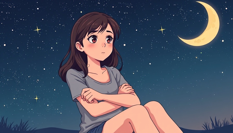 Introspective young woman contemplating under a starry sky, Learning to Speak Up for Yourself.