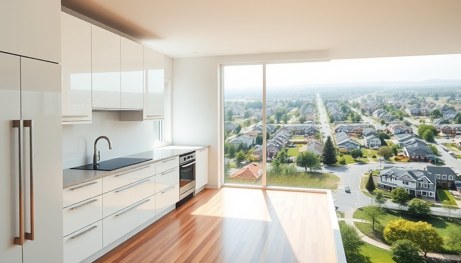 Modern kitchen and aerial view of St Kilda East homes undervalued.