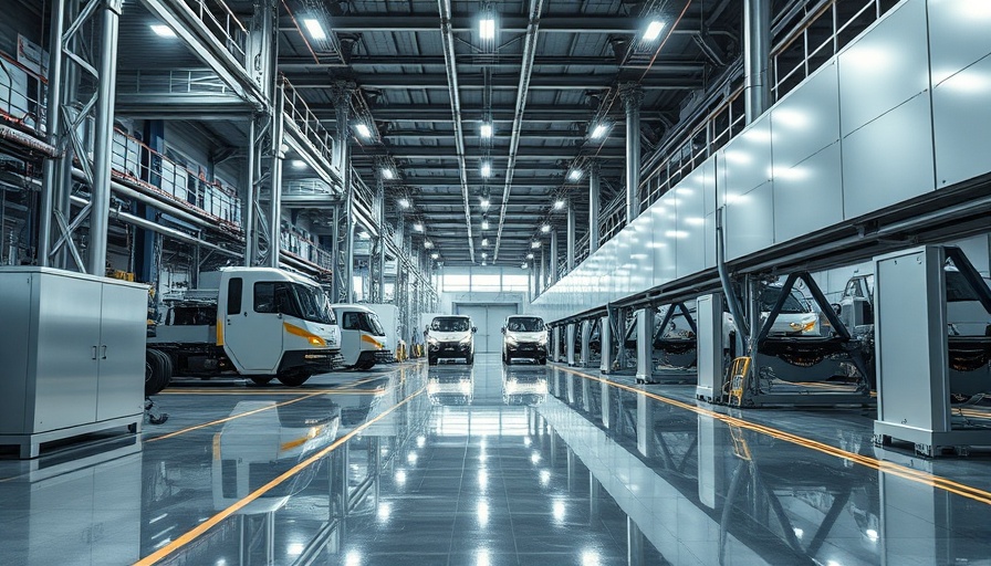 Modern industrial facility with advanced equipment in 2025, highlighting industrial real estate sales.
