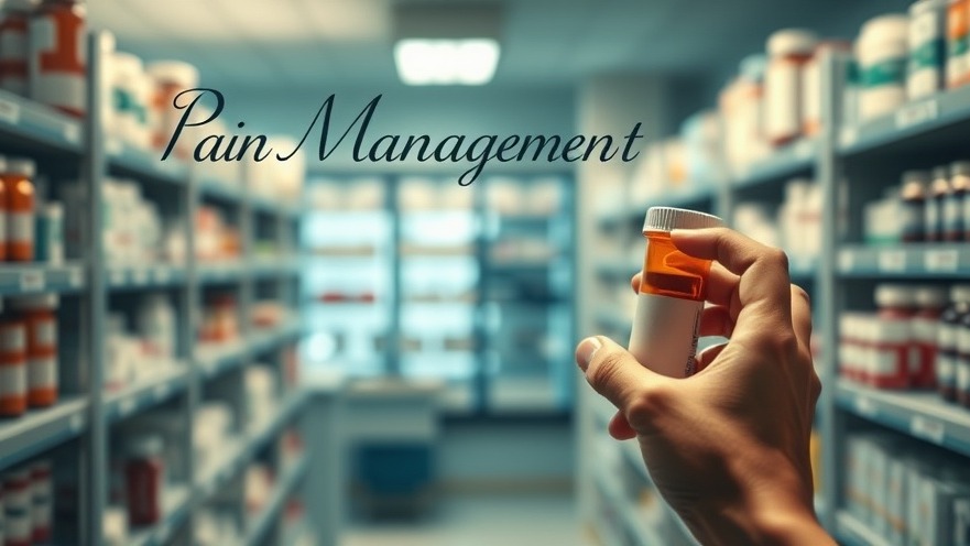 Pain relief in a warm hospital pharmacy with medications, highlighting patient care.