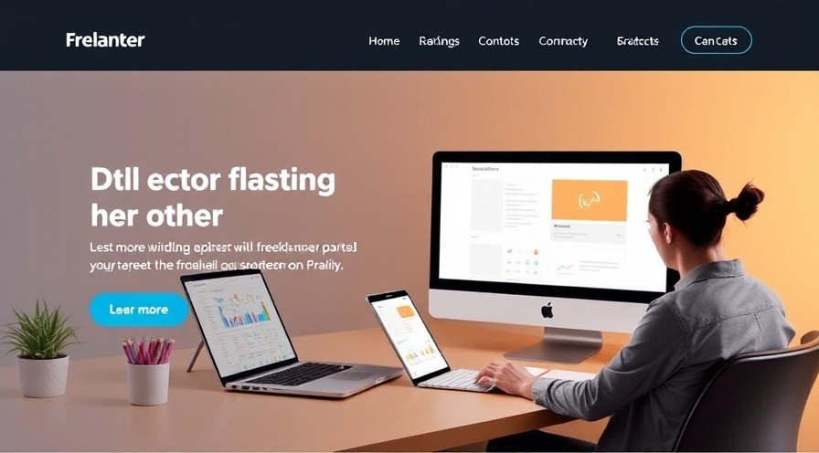 Freelancer website showcasing diverse gig opportunities and professionals.