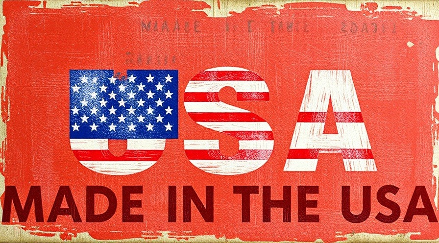 High-quality product proudly made in the USA showcasing craftsmanship.