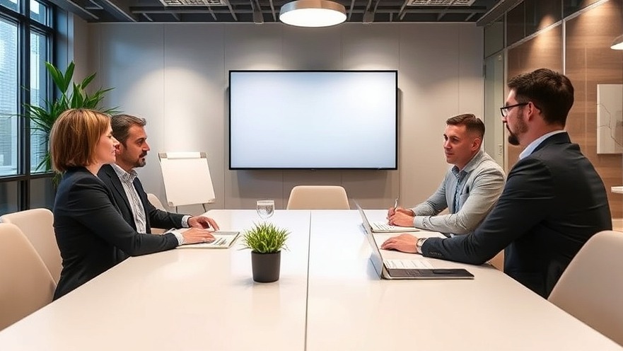 Professional interview meeting with candidates discussing opportunities