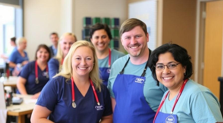 Celebrating National Staffing Employee Week with joyful employees.