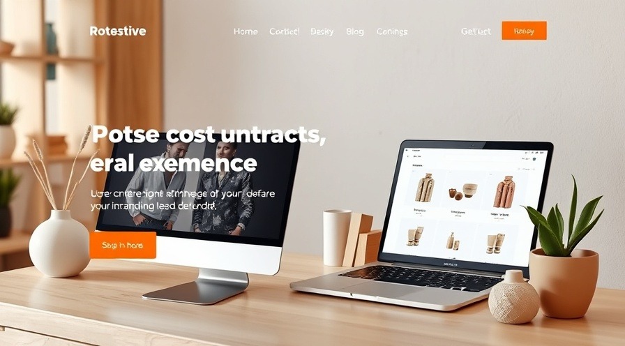 Stunning eCommerce website design showcasing beautiful products.