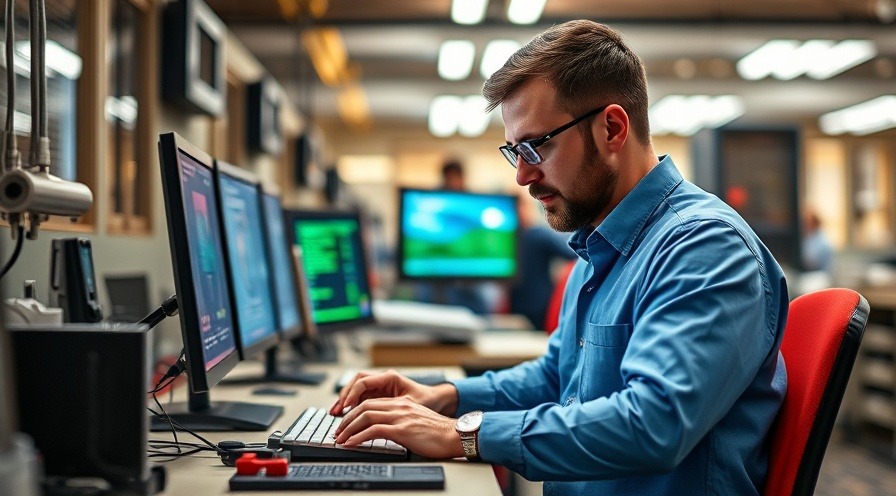 Semiconductor Design Engineer working on advanced chip designs.
