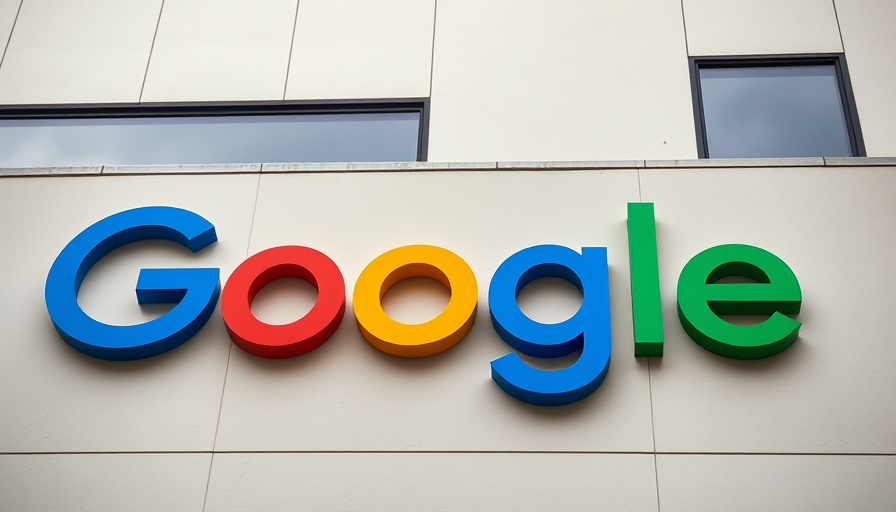 Google logo on building highlighting DMA Violations