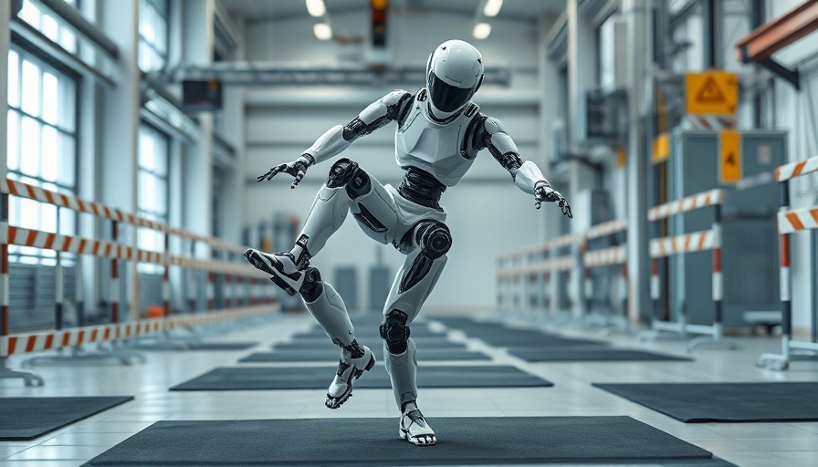 Boston Dynamics Atlas robot performing acrobatics indoors.