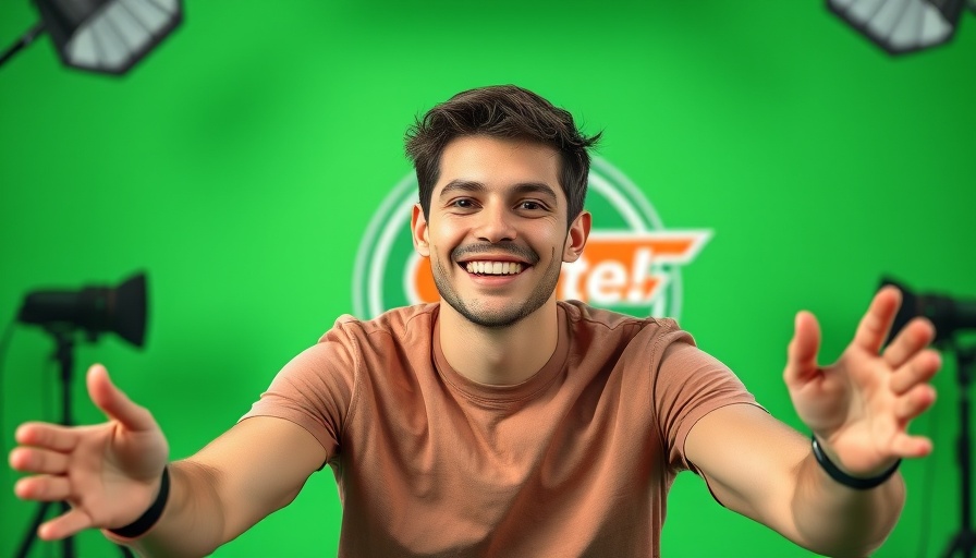 Interview with young man discussing Global Crypto Onramps in studio setup.