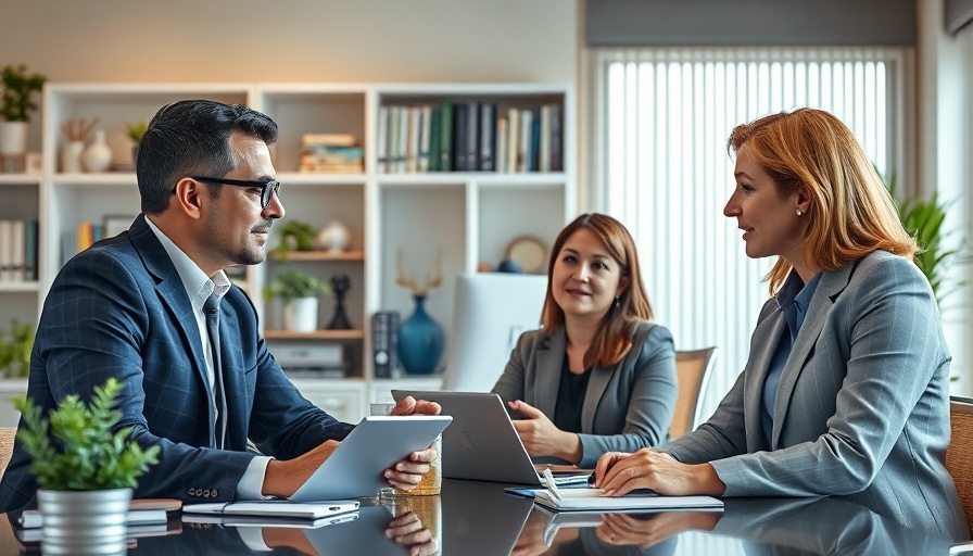 Use AI to win: professionals in a video call discussing strategy.