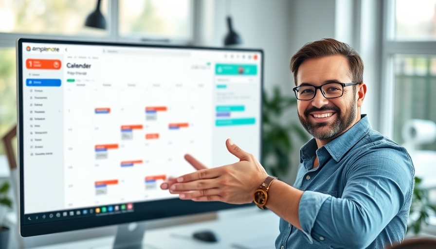 Amplenote LifeOS calendar interface showcased in a bright workspace.