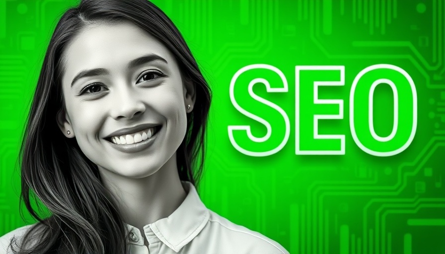 Portrait with SEO-themed text, ideal for starting an SEO agency for beginners.