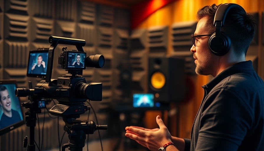 Content creator using tech for streaming, YouTube AI-powered hook generator.