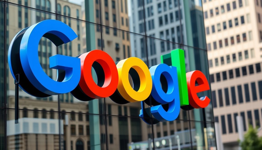 Colorful Google logo on building, Negative Authorship Signal