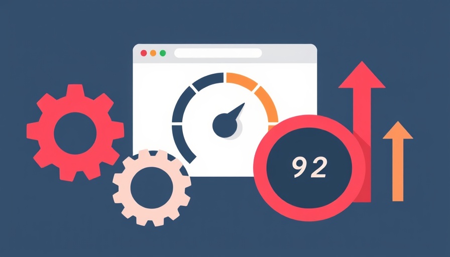 Illustration of performance dashboard symbolizing Google Chrome mobile testing tools.