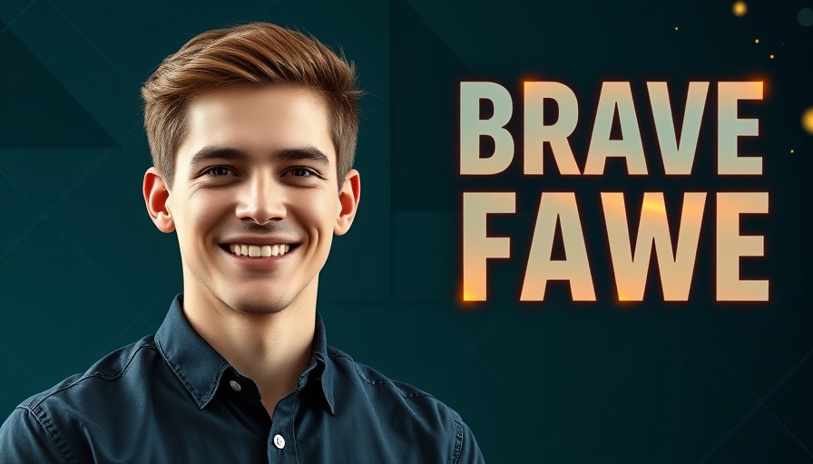 Promotional graphic of a smiling young man beside bold text for growth memo.